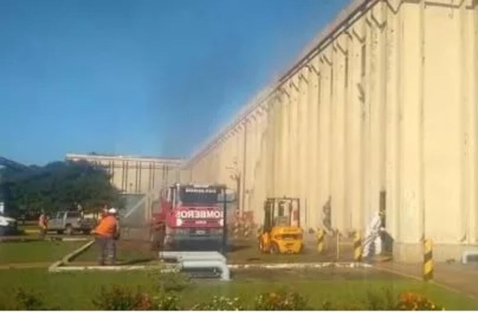 Puerto Piray: se registró un incendio en la planta industrial de Arauco