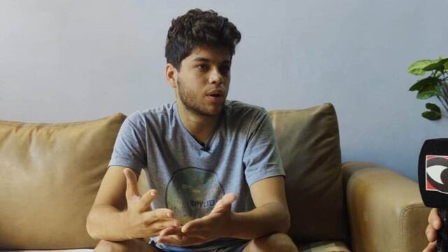 Manuel Sánchez el joven baleado y apuñalado por Negrete brindó una entrevista desde su casa