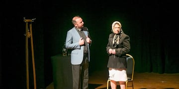 La Municipalidad de Ushuaia presentó la obra teatral “Fragmentos de la Memoria” en conmemoración por el 24 de marzo.