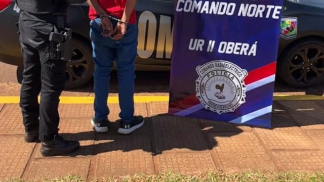 Amenazó a su vecina y terminó detenido en Oberá.