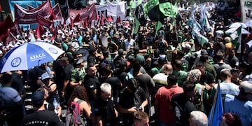 El Paro Nacional de la CGT en la ciudad de Córdoba. Tres actos a lo largo del miércoles.