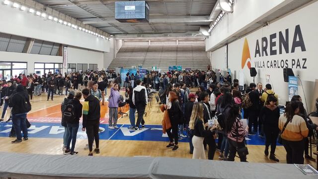 Más de 2000 jóvenes en la apertura del evento.