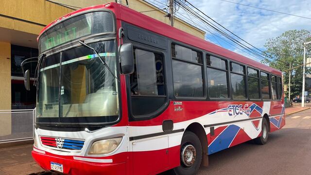 ETCE responsabiliza a la Municipalidad de Eldorado por la crisis del transporte urbano.