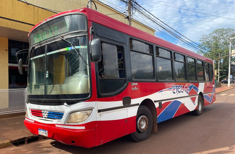 ETCE responsabiliza a la Municipalidad de Eldorado por la crisis del transporte urbano