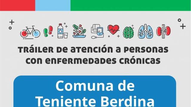 El dispositivo móvil visitará la Comuna de Teniente Berdina