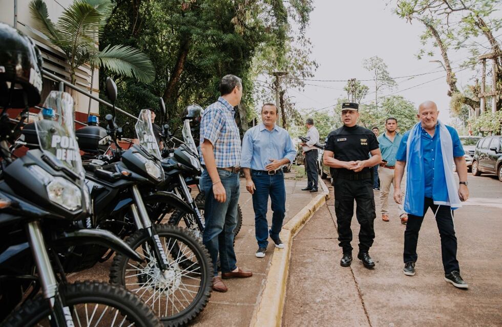 Puerto Iguazú: el gobernador Herrera Ahuad inaugura el nuevo circuito de cámaras de seguridad