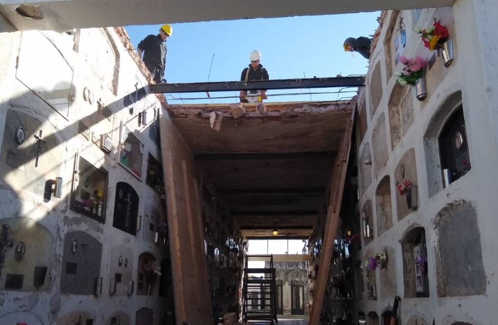 Se iniciaron remodelaciones en galerías del cementerio municipal