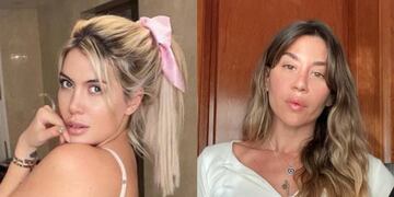 Jimena Barón y Wanda Nara