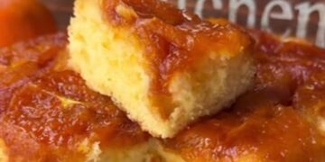 Torta matera de mandarina súper húmeda.