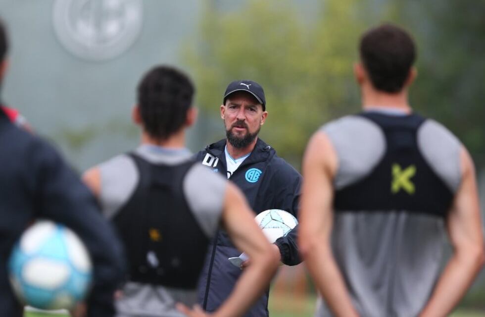 Con plantel reducido, Orfila dirigió su primera práctica en Belgrano