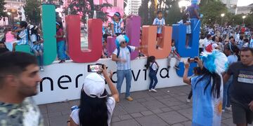 Jujuy palpita el Mundial de Fútbol con toda intensidad, cada vez que juega el representativo nacional.