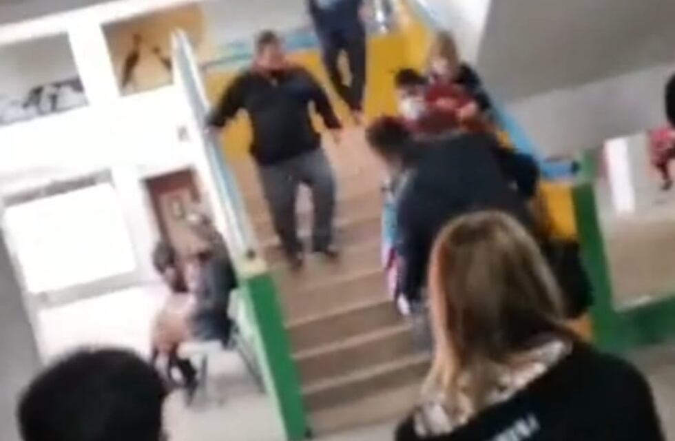 Goya: Llevó a mostrar a su madre la ecografía de su nieto y dio a luz en una escuela