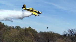 Controlan un incendio en el interior de la provincia. (Foto: Gobierno de Córdoba)