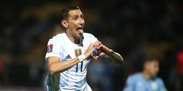 Argentina vence 1-0 a Uruguay con gol de Ángel Di María.