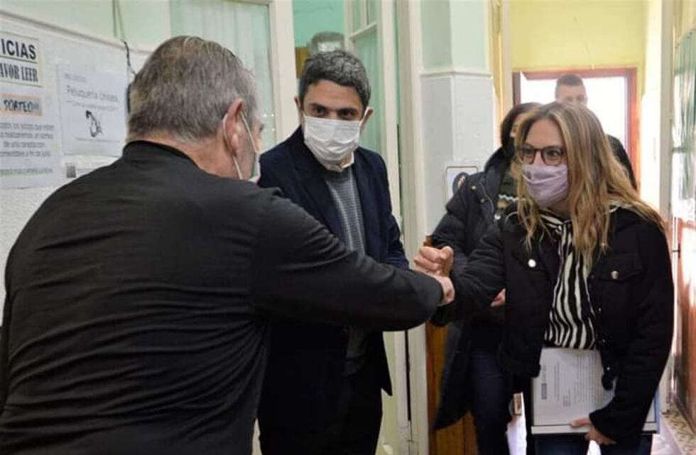 La directora de Asociaciones Civiles Maite Alvado visitó Punta Alta