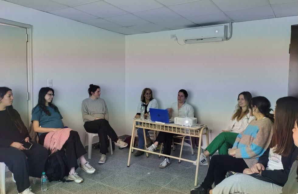 Curso de Preparación Integral para la Familia Embarazada en el Centro de Salud de Tres Arroyos