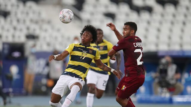 Ecuador derrota a Venezuela en Río de Janeiro.