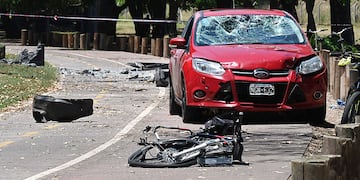 El conductor de un auto atropelló a cinco personas en los Bosques de Palermo.