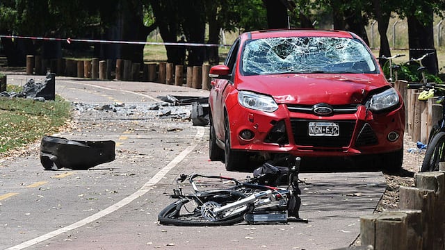 El conductor de un auto atropelló a cinco personas en los Bosques de Palermo.