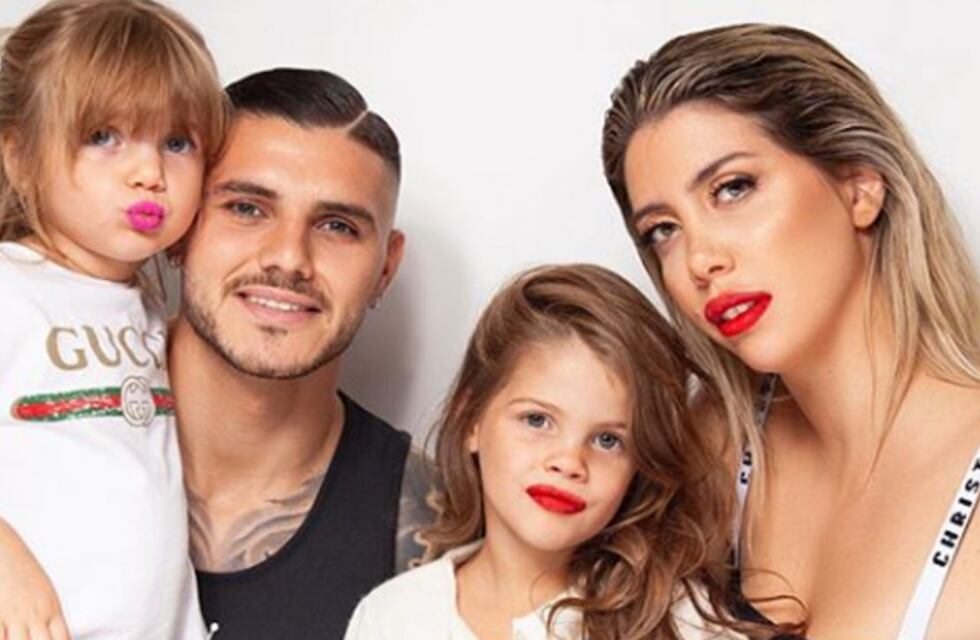Francesca, la hija de Wanda Nara y Mauro Icardi, brilló como modelo en Punta del Este