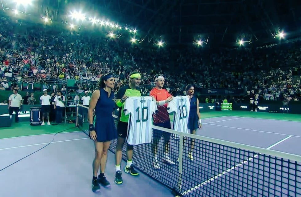 Rafael Nadal y Casper Ruud brindaron una exhibición de lujo en Buenos Aires: Sabatini y Dulko, el broche de oro
