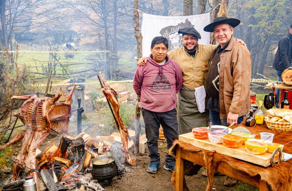 Se llevó a cabo en Ushuaia la tercera edición del asado más austral del mundo