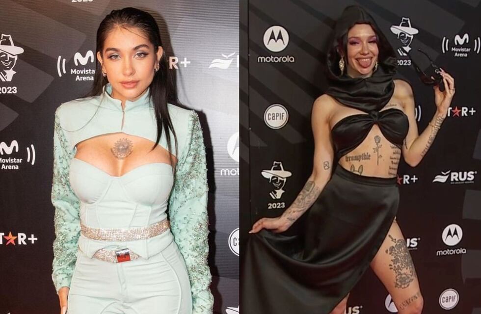 L-Gante con Wanda Nara y La Joaqui con María Becerra: todo lo que no se vio de los Premios Gardel 2023