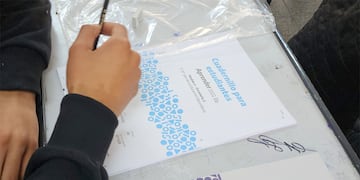 Este miércoles, se realizaron las Pruebas Aprender en los secundarios.