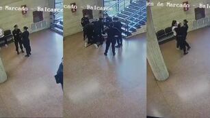 La policía de Rosario redujo a una mujer de 30 años porque intentó sacarle el arma reglamentaria a una agente en los Tribunales provinciales.