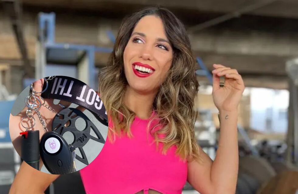 “Mamá luchona”: Cinthia Fernández lanzó su kit con gas pimienta incluido tras la polémica con sus vecinos