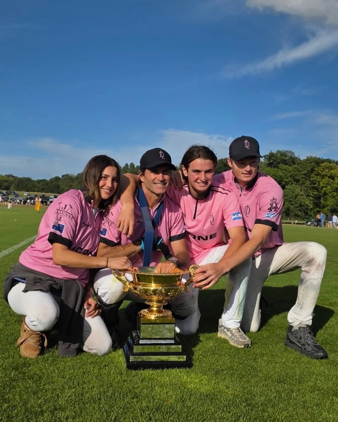 Los Cambiaso forman parte de La Dolfina Polo Team.