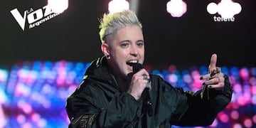 Marcos Olaguibet interpretó Canguro de Wos y fue elegido por Mau y Ricky para pasar a los octavos de final en La Voz Argentina.