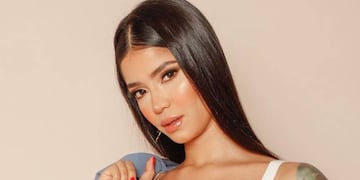 Jenn Muriel subió la temperatura en Instagram al posar con un top y pareo en la playa
