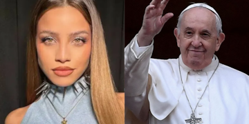 Emilia Mernes se vio afectada por la muerte del Papa Francisco.