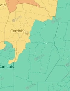 Alerta por tormenta en Córdoba este jueves 11 de diciembre.