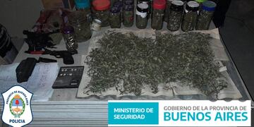 El operativo se originó por un robo ocurrido en la bicisenda que conecta Mar del Plata con Santa Clara.