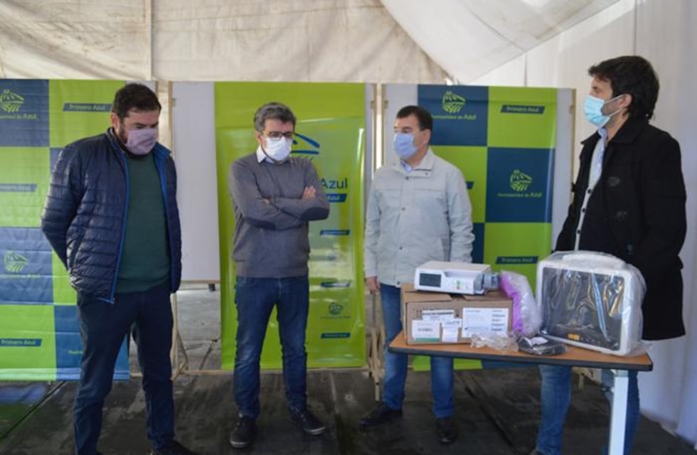El Hospital Pintos recibió equipamiento para asistencia respiratoria