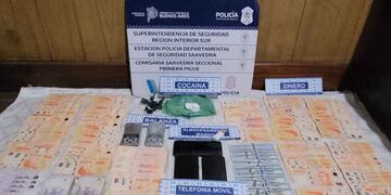 Una pareja puntaltense fue detenida en Pigüé por venta de drogas