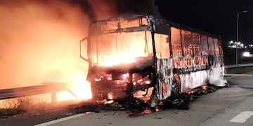 El siniestro de la unidad 70 en avenida Circunvalación.