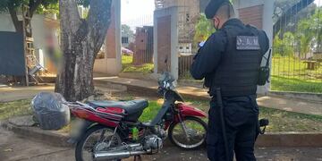 Efectivos de la Policía de Misiones recuperaron motocicletas que habían sido sustraídas.