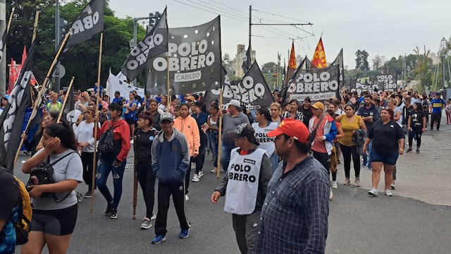 Referentes del Polo Obrero también deberán comparecer en la Justicia por los piquetes (Nicolás Bravo / La Voz).