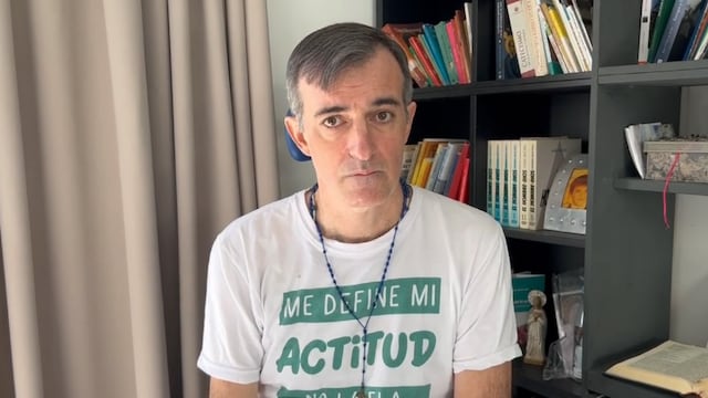 El exsenador, Esteban Bullrich, pone sus esperanzas en una droga para combatir la ELA que fue aprobada en Canadá. Foto: La Voz.