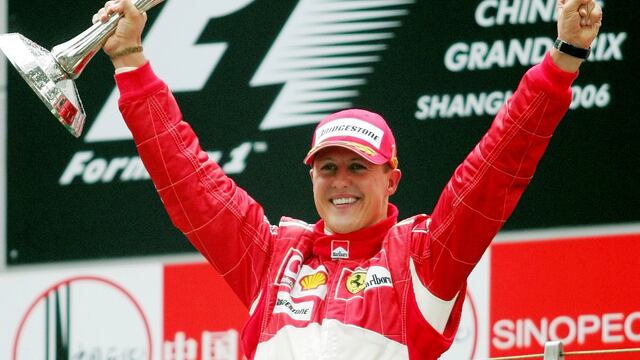 El alemán Michael Schumacher, parte grande de la historia de la F1: alcanzó siete campeonatos del mundo: 1994, 1995, 2000, 2001, 2002, 2003 y 2004.