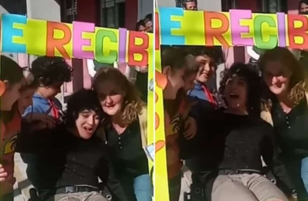 Ana Clara, la joven mendocina con parálisis cerebral que se recibió de comunicadora social