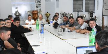 Reunión del Comando Unificado para definir el operativo de seguridad para la carrera del TC