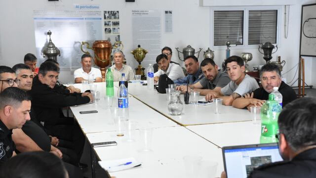 Reunión del Comando Unificado para definir el operativo de seguridad para la carrera del TC
