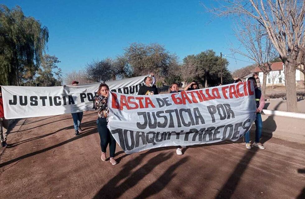 Crimen de Joaquín Paredes: piden prisión perpetua para los policías involucrados en el operativo de Paso Viejo