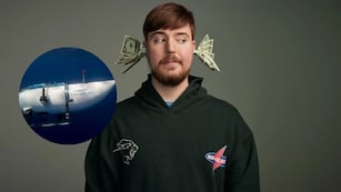 “Me da un poco de miedo haber podido estar en él”: el famoso youtuber MrBeast casi acepta viajar en el submarino Titán.