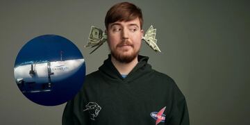 “Me da un poco de miedo haber podido estar en él”: el famoso youtuber MrBeast casi acepta viajar en el submarino Titán.