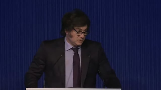 El presidente Javier Milei apuntó contra la AFA, en relación a las denuncias presentadas por Talleres (La Voz archivo).